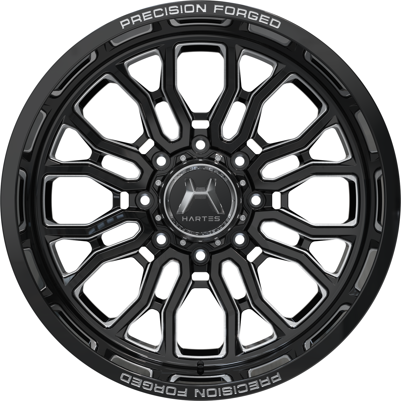 HM28 — Black/Milled Edge