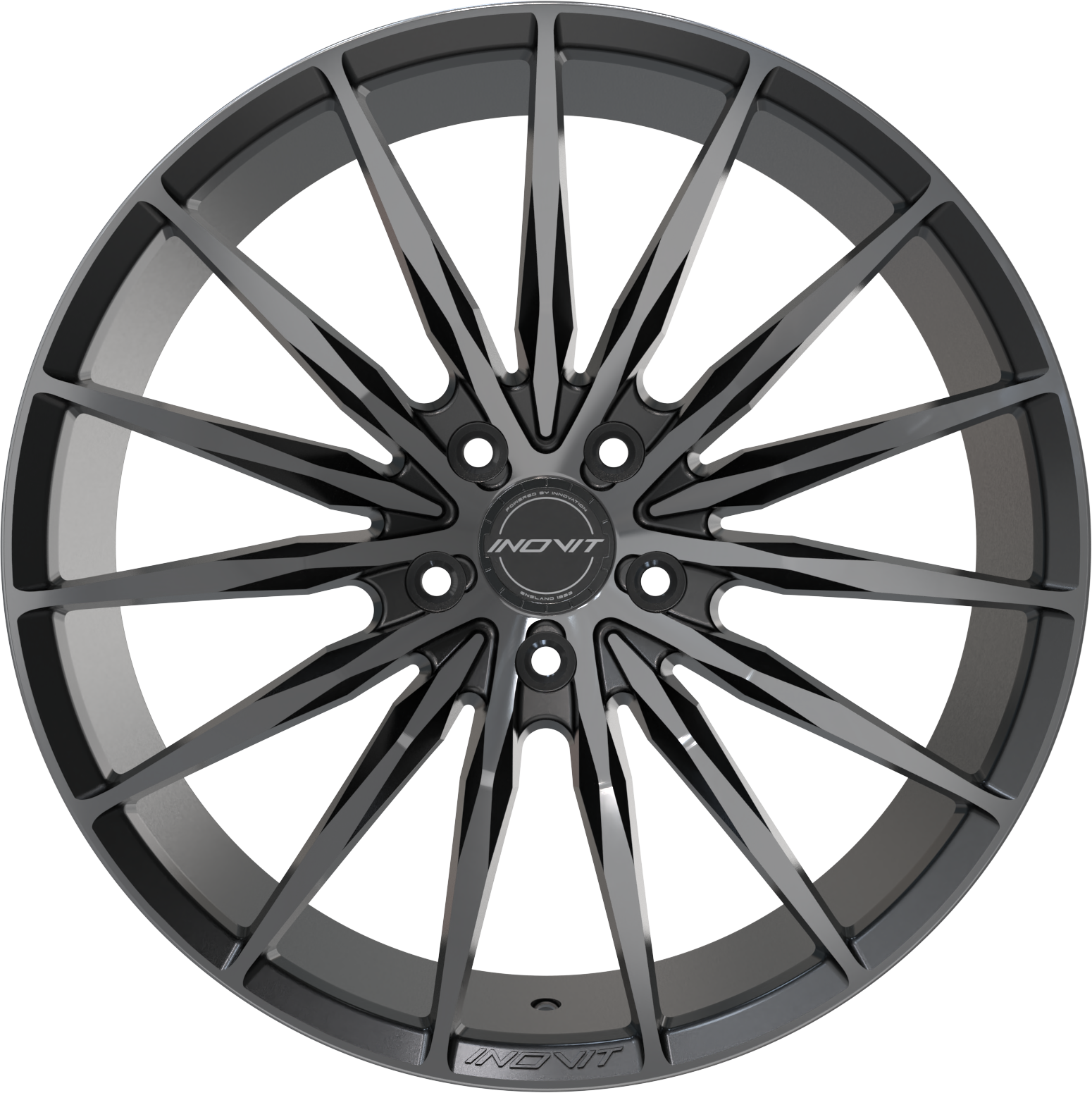 TORQUE — Black/Machined Face/Satin Lacquer/Dark Tint — Face